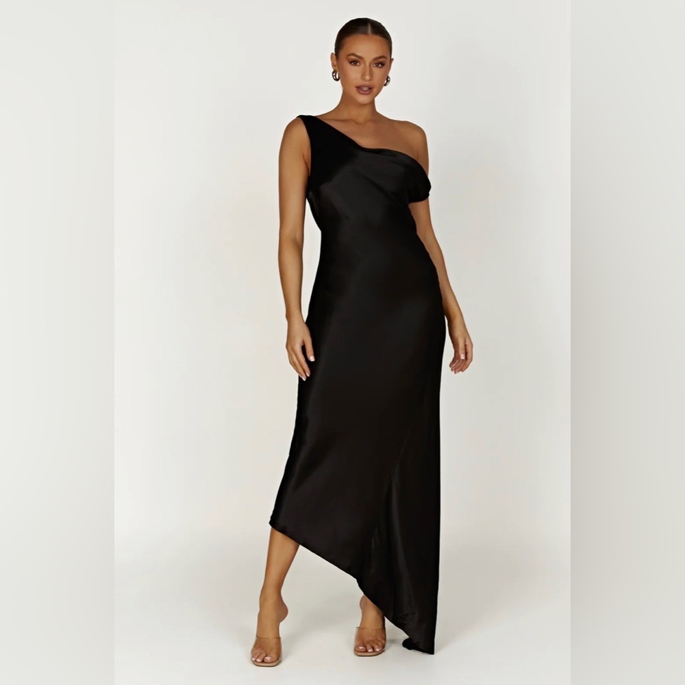 Meshki Black Yvette Dress